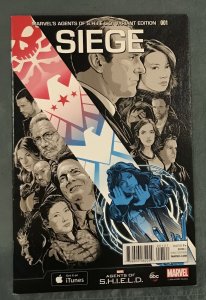 Siege #1 Incentive Joshua Budich Marvel’s Agents of S.H.I.E.L.D. Variant (2015)