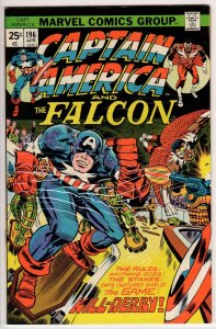 Captain America #196 (1976) 7.5 VF-