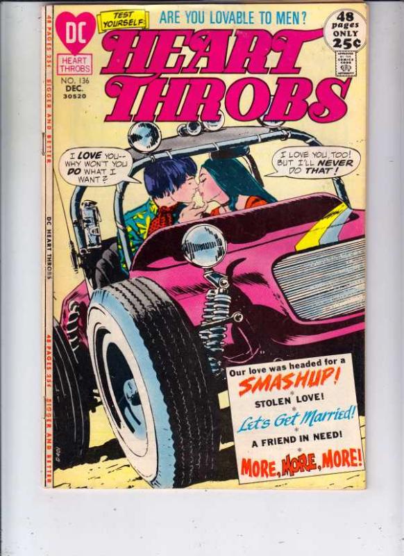 Heart Throbs #136 (Dec-71) NM- High-Grade 