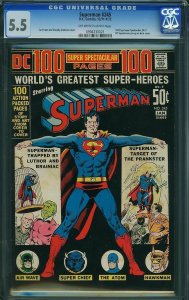 Superman #245 (DC 100-Page Super Spectacular #7) (1972) CGC 5.5 FN-
