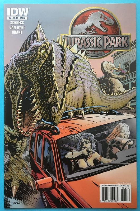 JURASSIC PARK 4 COVER A (2010) IDW COMICS