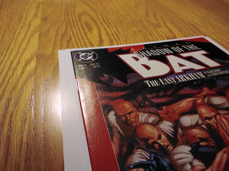 Batman: Shadow of the Bat #1 Newsstand Edition (1992) 1st Victor Zsasz