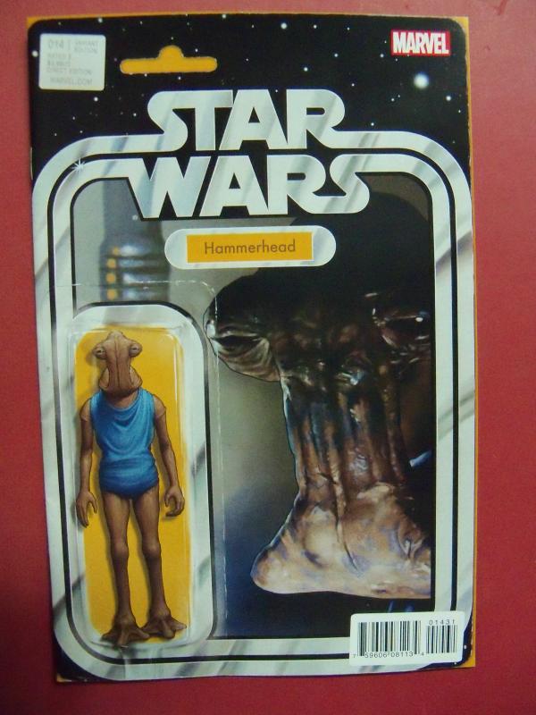 STAR WARS #014 ACTION FIGURE VARIANT  COVER NM 9.4 MARVEL COMICS 2015 SERIES