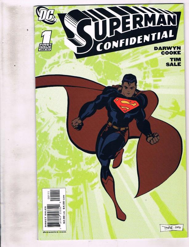 Lot of 5 Superman Confidential DC Comic Books #1 10 11 12 13 BH53