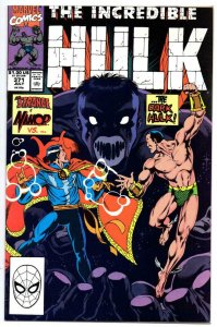 Incredible HULK #371, VF/NM, Grey, Bruce Banner, 1968 1990, Marvel, Dr Strange