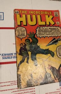 The Incredible Hulk #3 (1962)The Hulk goes beserik- see deecription
