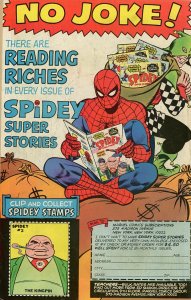 Spidey Super Stories 18 1976 VG