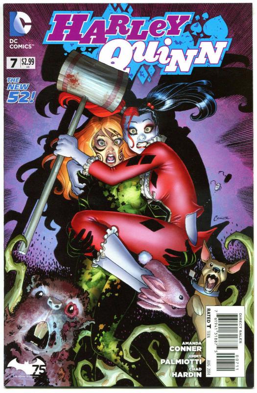 HARLEY QUINN #7, VF+, Amanda Conner, Jimmy Palmiotti, 2014, more HQ in store