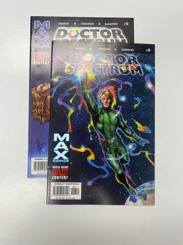 2 Doctor Spectrum MAX COMICS #5 6 84 KM4