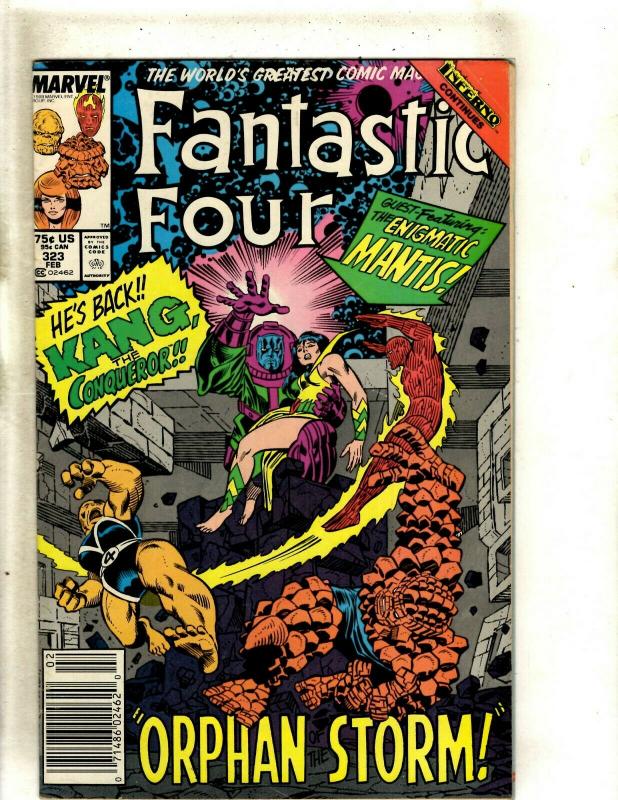 Lot of 8 Comic Books Fantastic Four 323 356 416 X-Men 2 6 7 9 14 J369