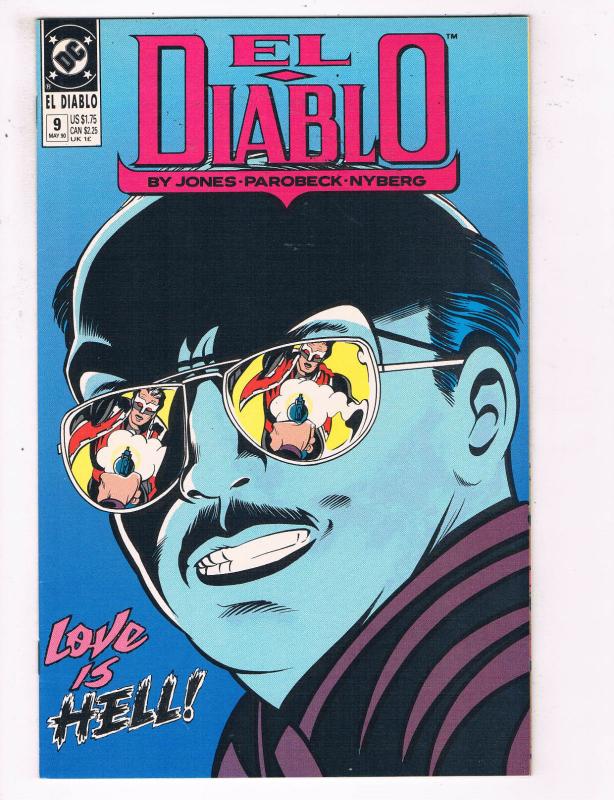 El Diablo #9 VF DC Comics Comic Book Jones May 1990 DE22