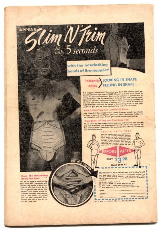 Danger and Adventure #25  1955 - Charlton  -VG - Comic Book