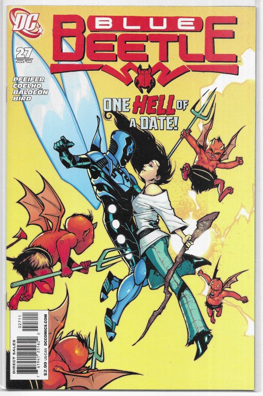 Blue Beetle   (DC vol. 2)   #27 VF