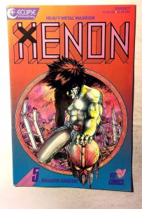 Xenon #5 (1988) Eclipse Comics 1st Print Comic Book