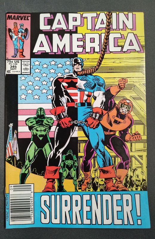 Captain America #345 (1988)