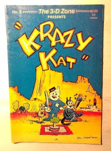 3-D Zone (Krazy-Kat) #5 (1987) The 3-D Zone 1st Print Comic Book