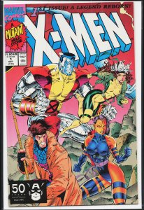 X-Men #1 Colossus and Gambit Cover (1991) X-Men [Key Issue]