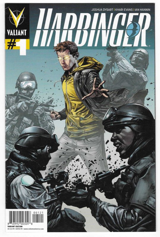 Harbinger #1 Suayan Cover (2012)