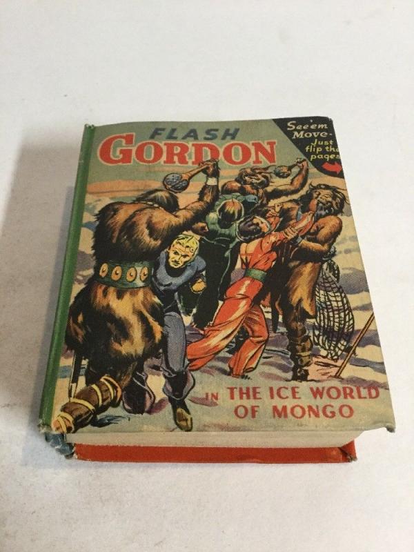 Flash Gordon The Ice World Of Mongo Vf Very Fine 8.0 Big Little Books 1443