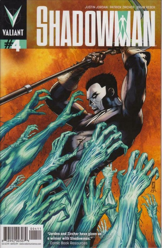 Shadowman (4th Series) #4 VF/NM; Valiant | save on shipping - details inside 