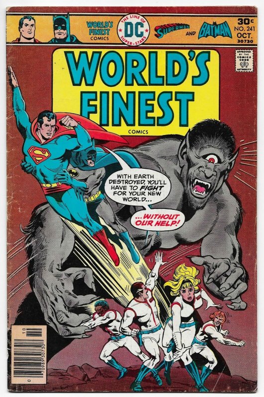 World's Finest #241 Batman | Superman (DC, 1976)