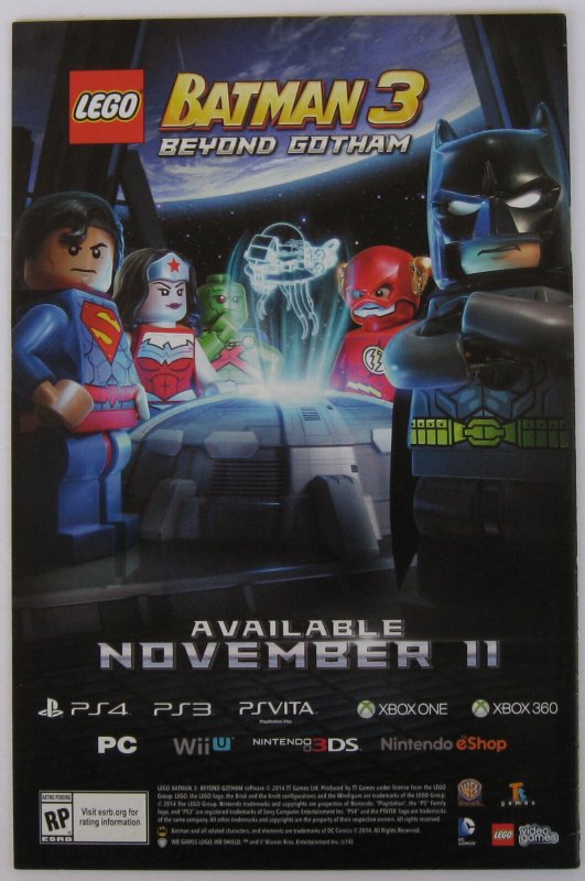 Green Lantern #36 (Jan 2015, DC), VG-FN condition (5.0) B, Lego variant cover