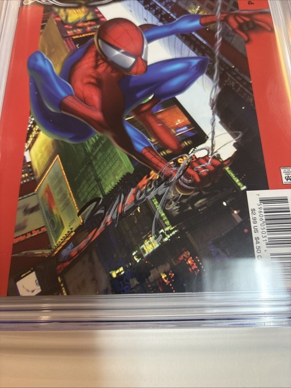 Ultimate Spider-man (2000) # 1 (CGC 9.6 SS) Signed Mark Barley