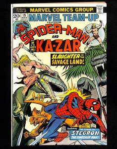 Marvel Team-up #19 Spider-Man Ka-Zar!