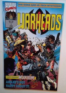 1992 Warheads #1 Marvel Comics UK NM 1st Print Comic Book