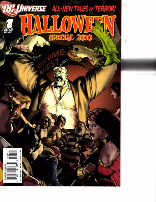 Lot Of 2 Comic Books DC Halloween Special 2010 #1 and Universe 0 #1  Batman LH17