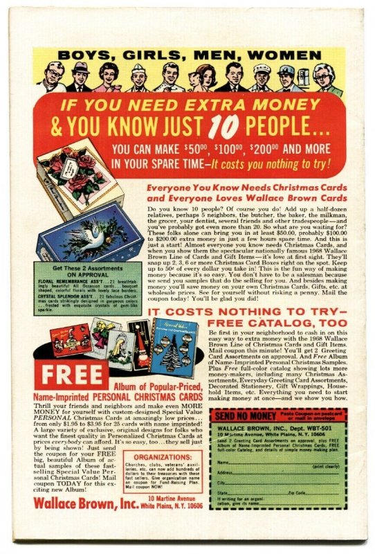 DAREDEVIL #44-1968-MARVEL SILVER-AGE-HIGH GRADE COPY