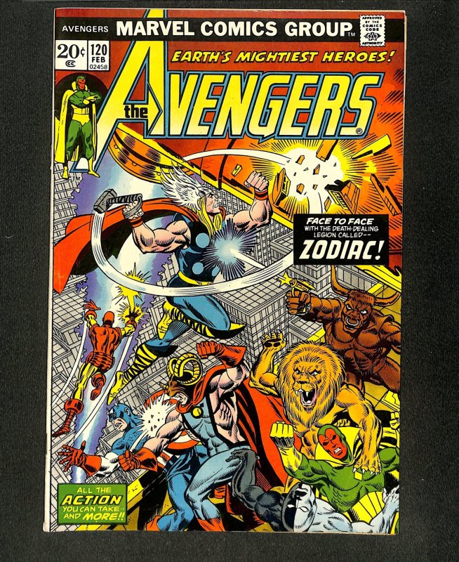 Avengers #120 Vision and Scarlet Witch Appearance! Thor!