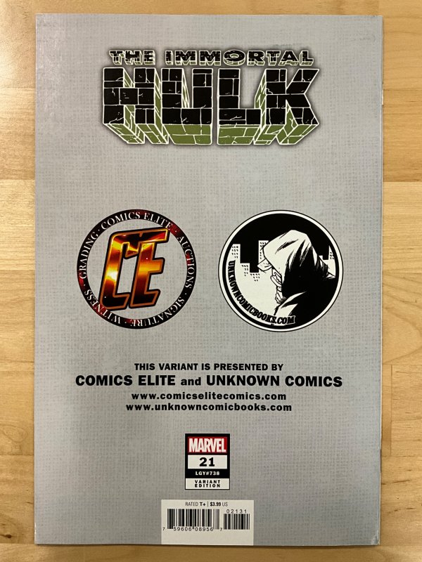 The Immortal Hulk #21 Lee Cover A (2019)