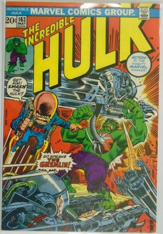 The Incredible Hulk #163 - 5.5 FN- - 1973