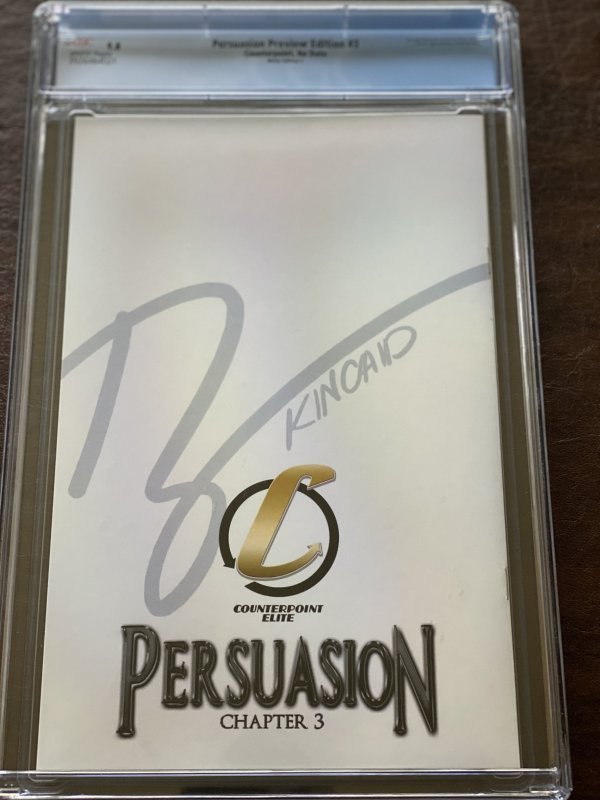 Persuasion Preview Edition #3, Metal Edition C, CGC 9.8