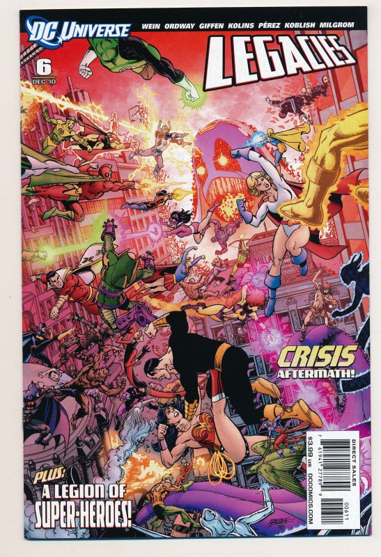 DC Universe Legacies (2010) #1-10 VF/NM Complete series