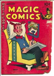 Magic Comics #90 1947-Dagwood cover-Blondie- Mandrake-Popeye-Lone Ranger-G