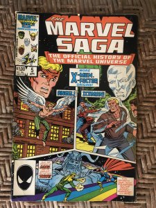 The Marvel Saga The Official History of the Marvel Universe #5 (1986)