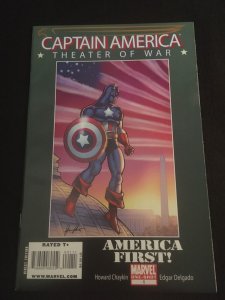 CAPTAIN AMERICA: THEATER OF WAR - AMERICA FIRST! One-Shot, VF Condition