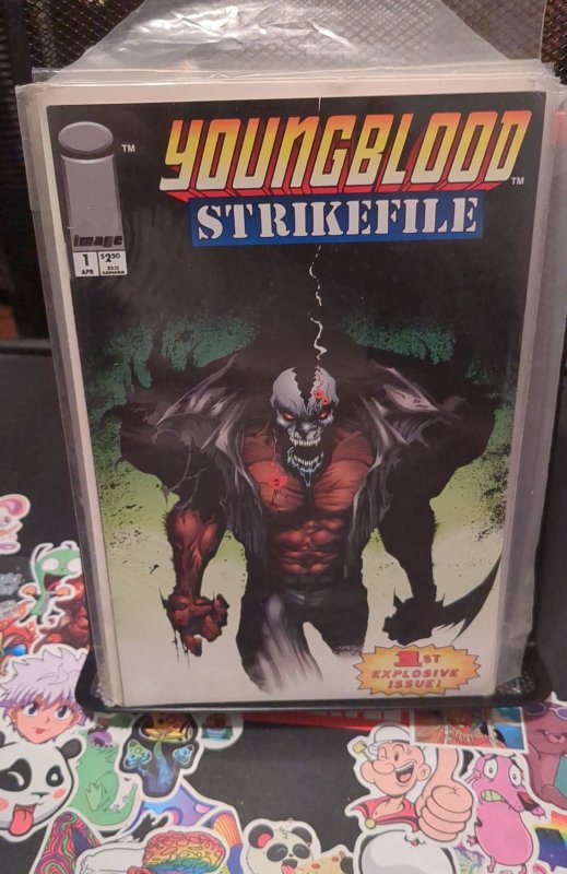 Youngblood Strikefile #1 Variant Cover (1993)