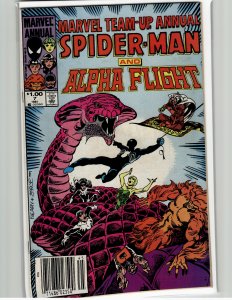 Marvel Team-Up Annual #7 (1984) Alpha Flight