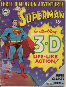 Three-Dimension Adventures Superman (1953) 3D w glasses