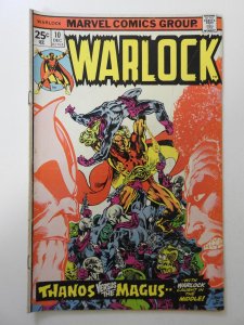 Warlock #10 (1975) VG- Condition