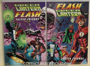 Green Lantern Flash  Faster Friends (DC) 2 Issue Prestige Set NM