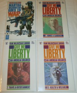 Martha Washington #1/Give Me Liberty #1-3 (set of 4) Frank Miller, Gibbons