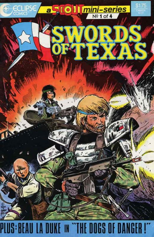 Swords of Texas #1 FN; Eclipse | save on shipping - details inside