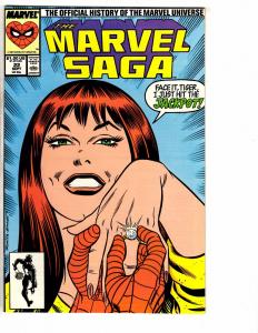 3 Marvel Comics West Coast Avengers # 50 Marvel Saga # 22 Avengers Log # 1 J220