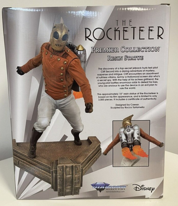 Diamond Select Premier Collection The Rocketeer Resin Statue NIB