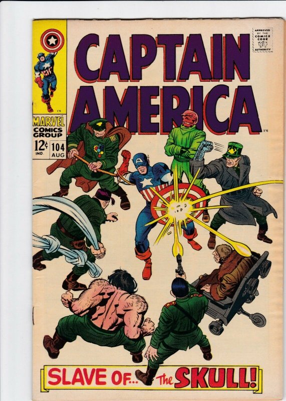 Captain America 104 VG/FN