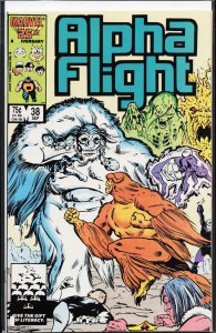 Alpha Flight #38 (1986) Alpha Flight